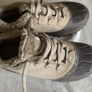 North face waterproof warm shoes